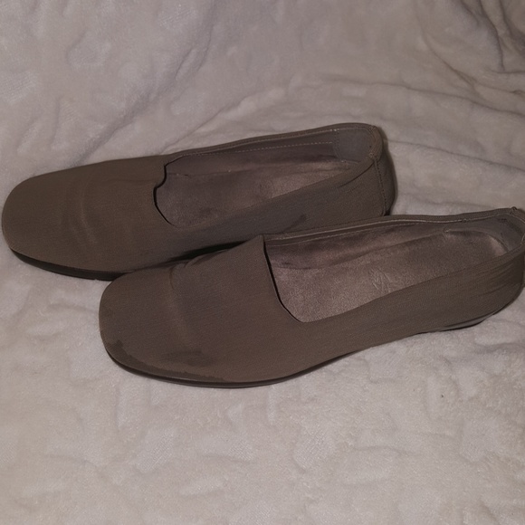 Aerosoles University Taupe Fabric Shoes Size 9 - Picture 3 of 6