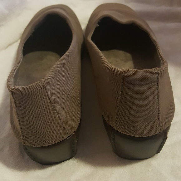 Aerosoles University Taupe Fabric Shoes Size 9 - Picture 4 of 6