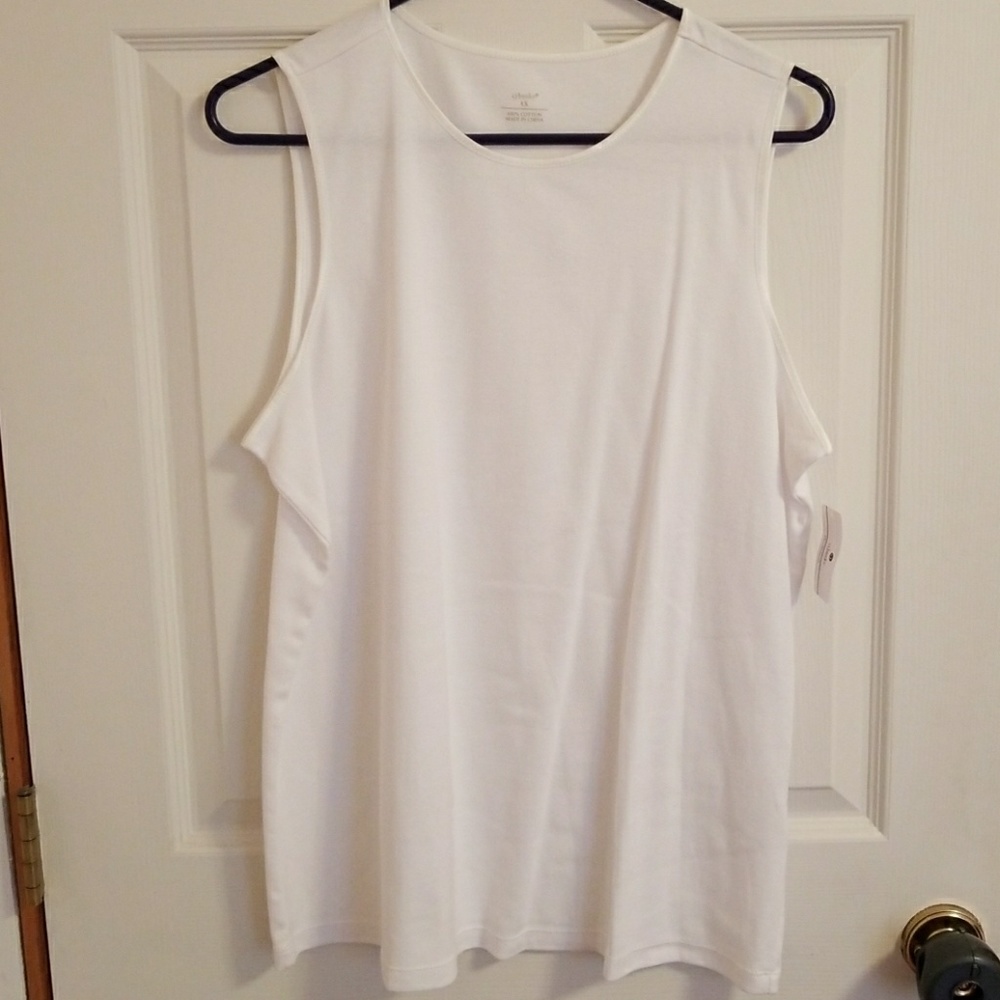 CJ banks sleeveless tank top