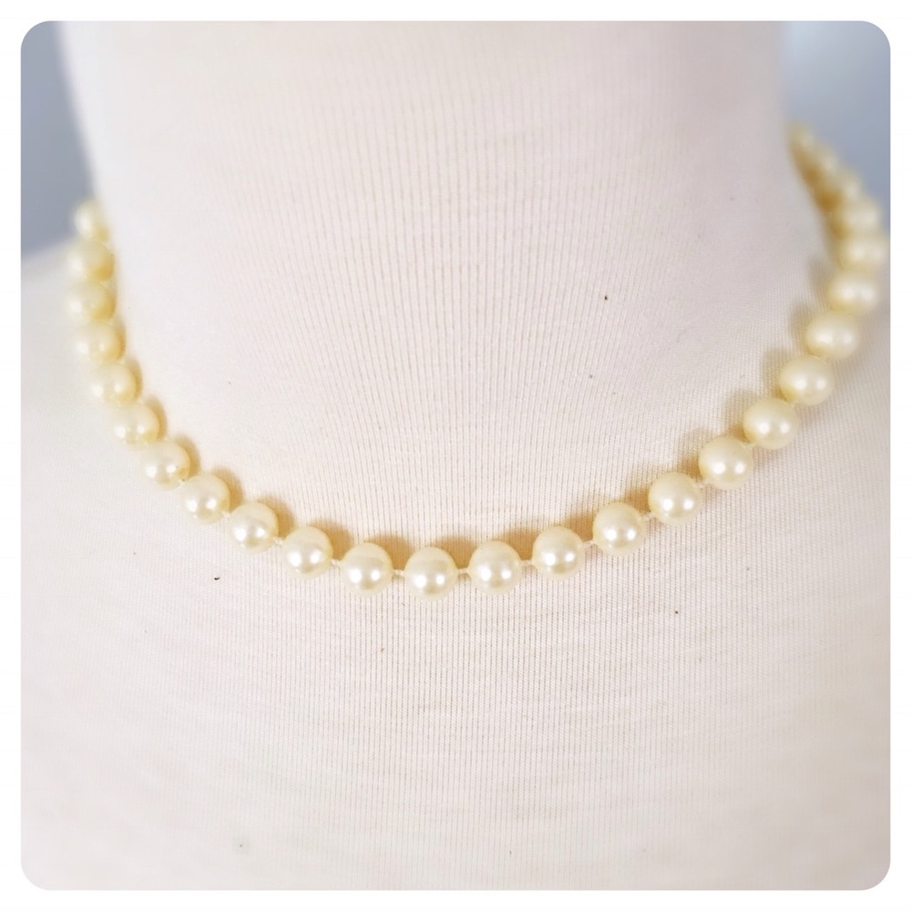 VINTAGE ~ Strand of Elegant Faux Pearls