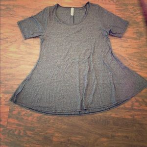 LulaRoe Perfect T (Dark Grey)