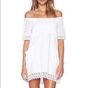 Quinn smocked dress by Tularosa