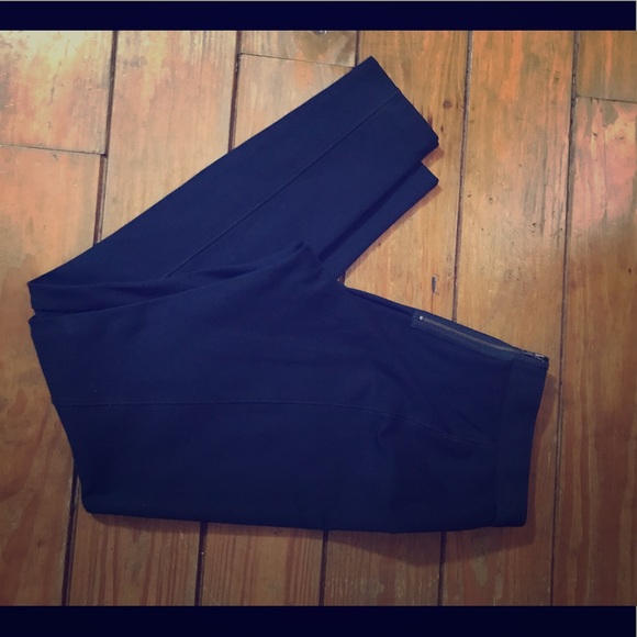 J. Crew Pants - J Crew back zip dress pants (thick and stretchy)