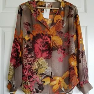 Bellatrix floral blouse shirt