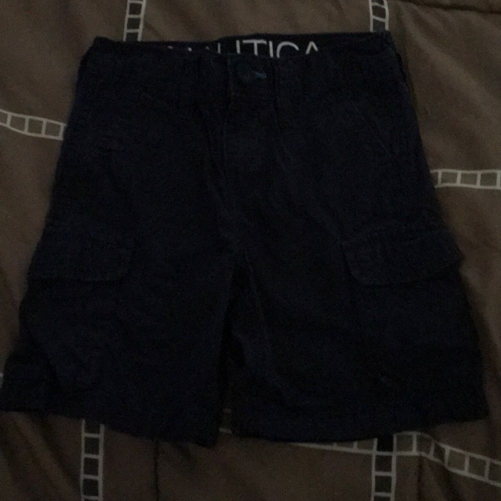 Nautica boys navy blue vtg 90’s shorts