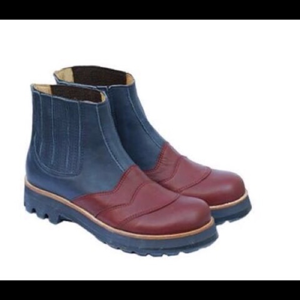 Genuine leather boots