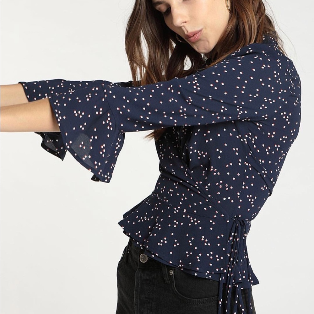 Rouje Yves top in navy