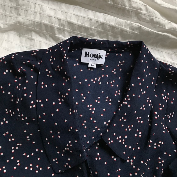 Rouje Yves top in navy - Picture 4 of 6