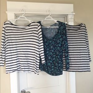 Lot of 3 Old Navy Tops
