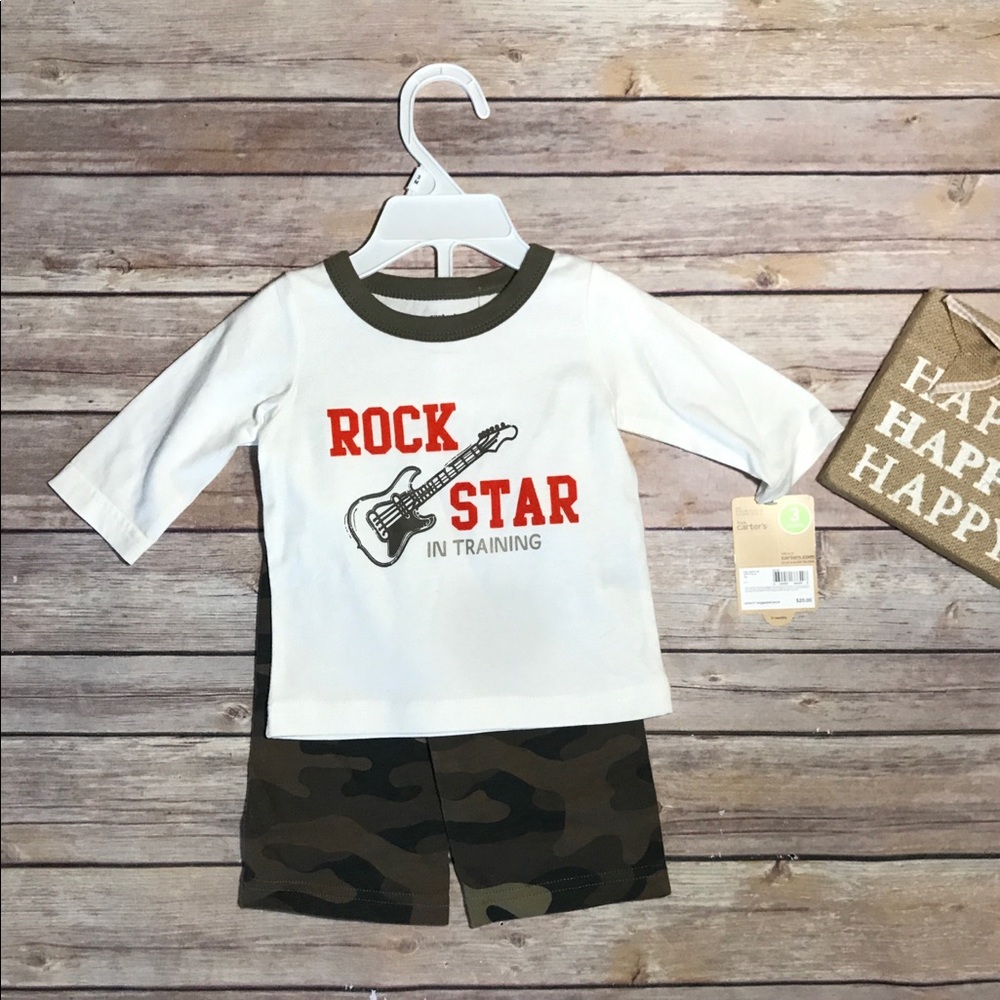 NWT Carter’s 2 piece SET Play-Wear Size 3 Months