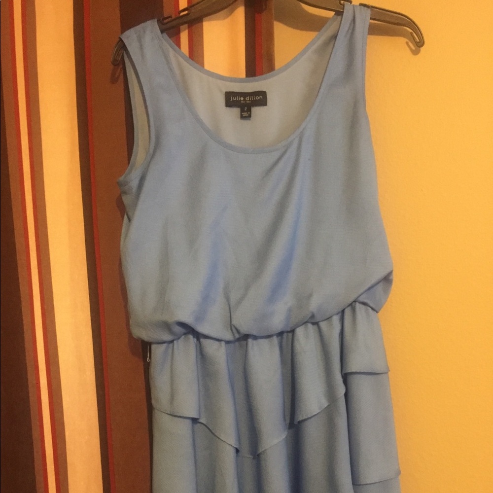 Julie Dillon Baby blue dress