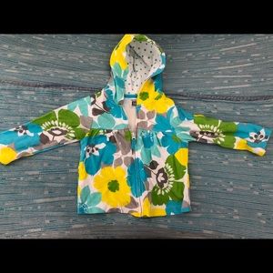 Carter’s baby girls 12 months hoodie jacket 12m