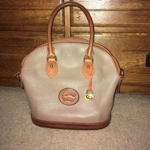 Vintage Dooney and Bourke Large Norfolk satchel