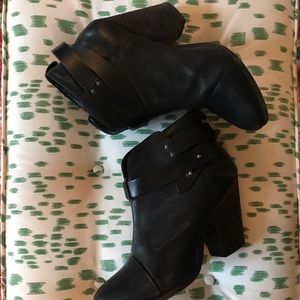 Rag & Bone black booties