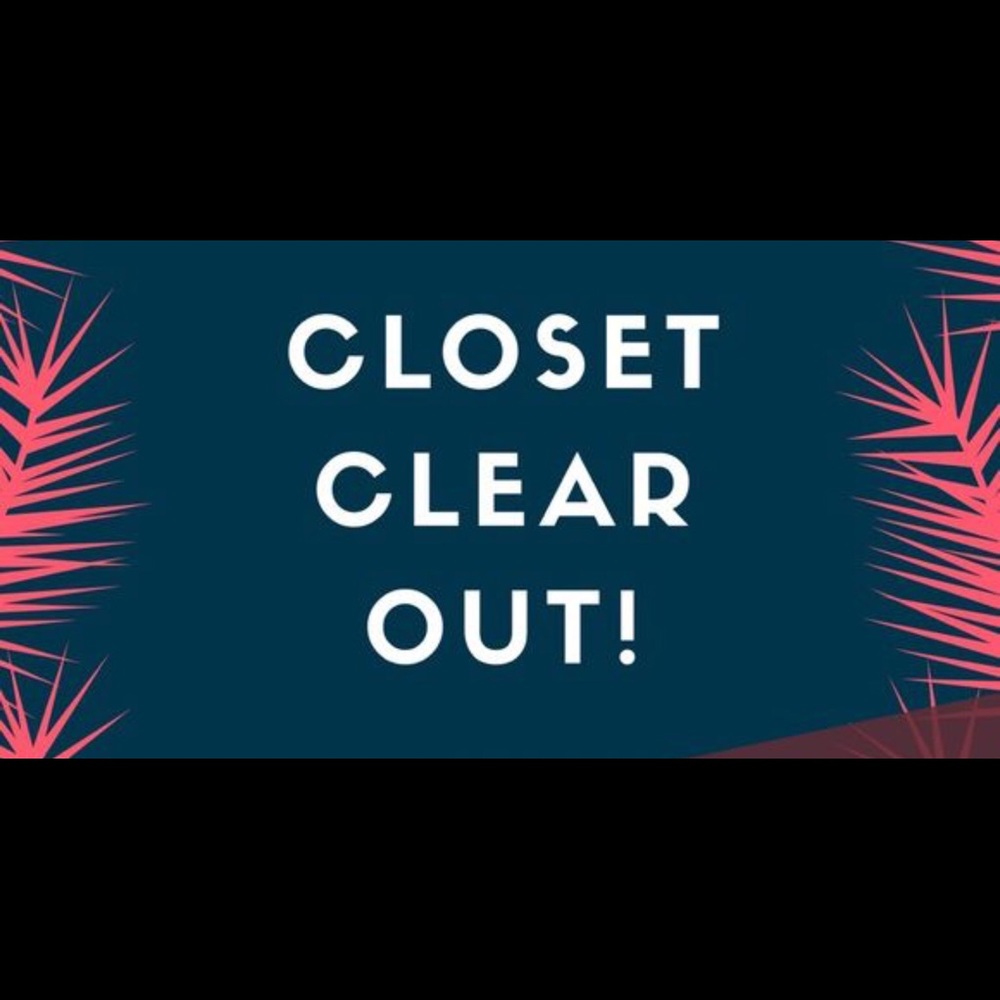 🔴CLEARING OUT MY CLOSET🔴