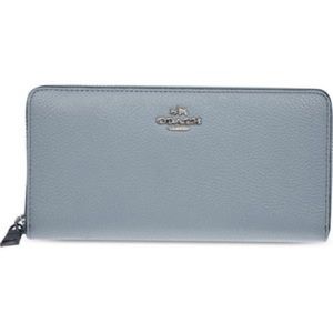 2017 spring COACH Light Blue Wallet