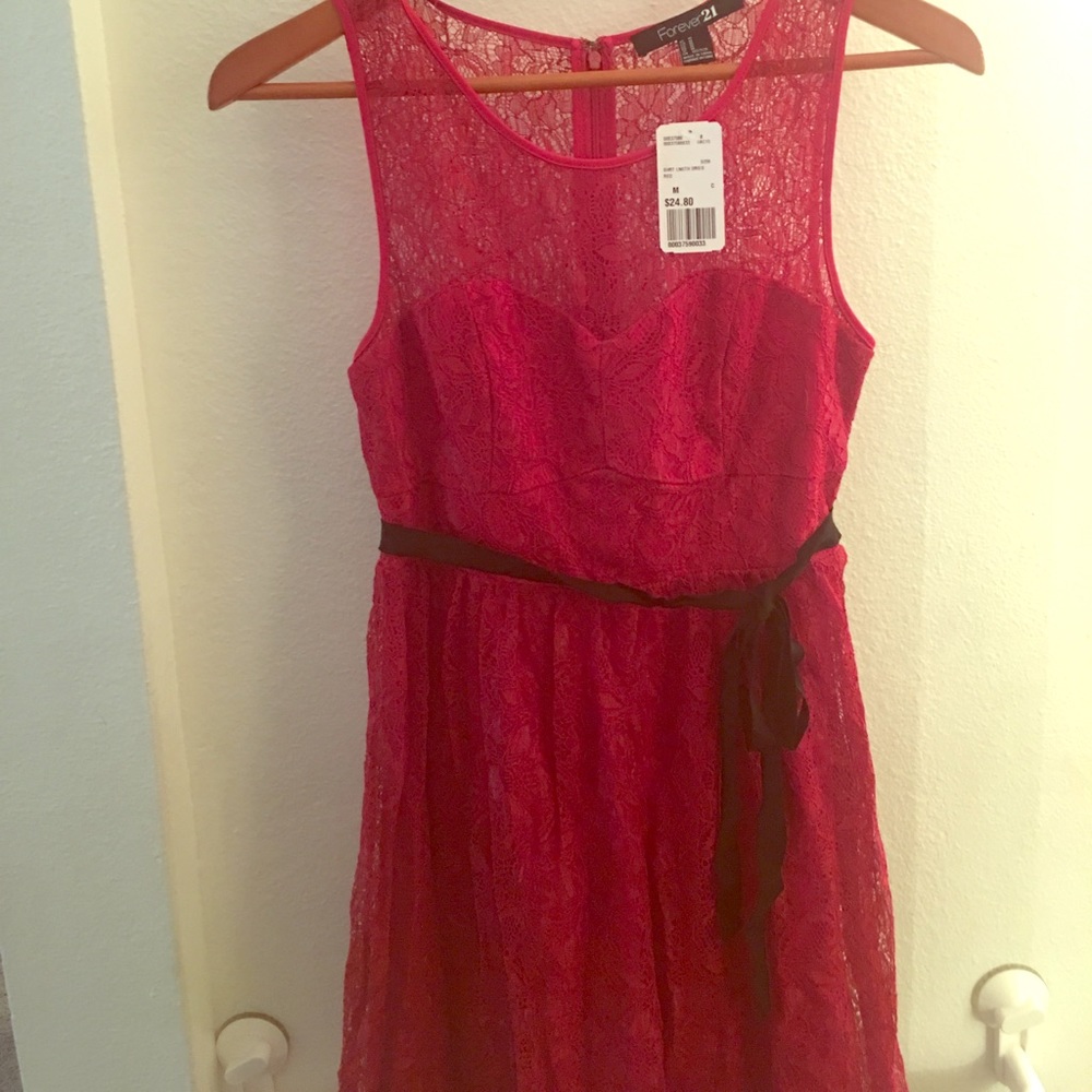 lacey dress w sweetheart top -discounted shipping
