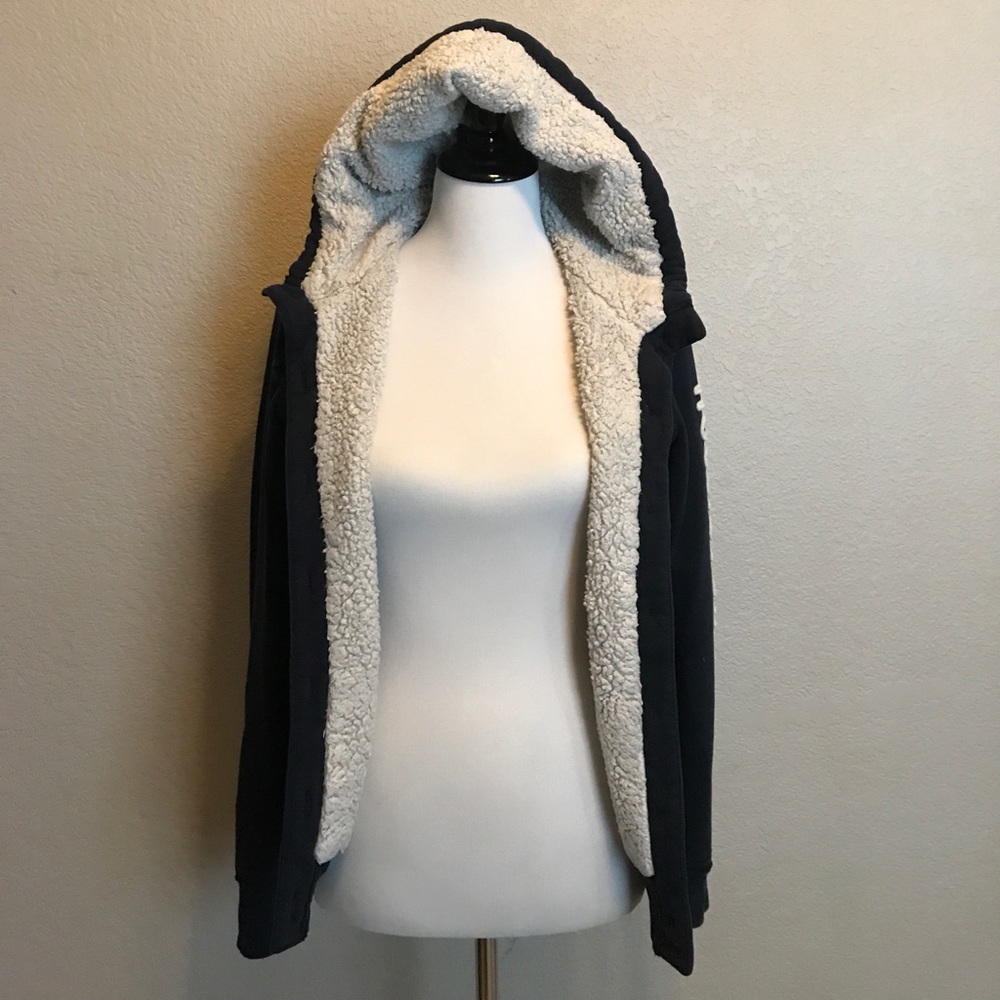 Hollister Button-Up Hoodie