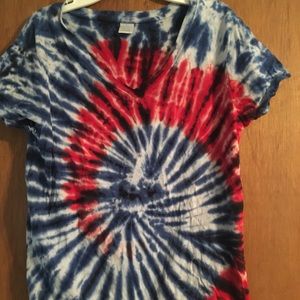 Women’s tie dye shirt