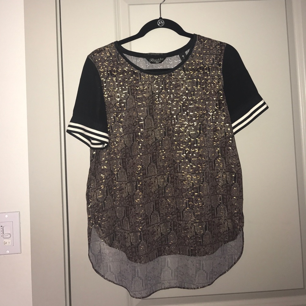 Scotch & Soda Sheer Baseball Tee