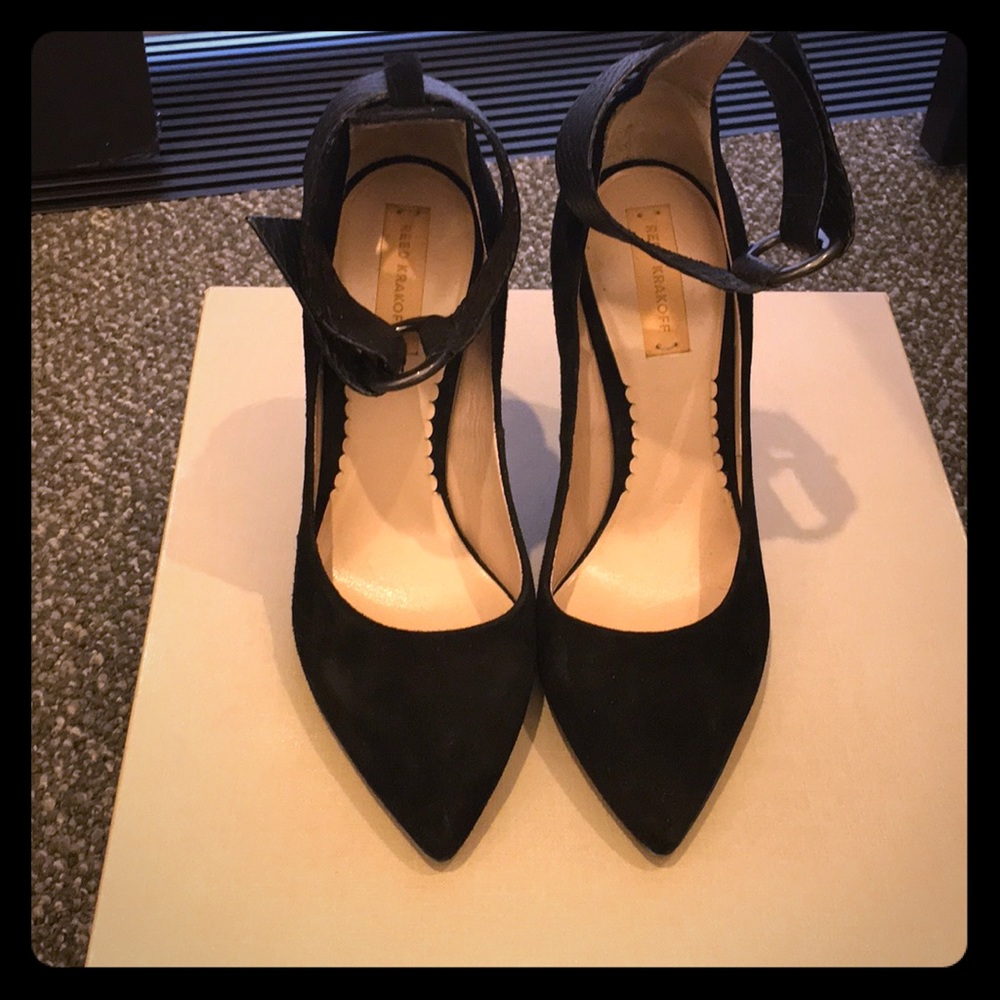 Reed Krakoff Suede Pumps, Size 35.5