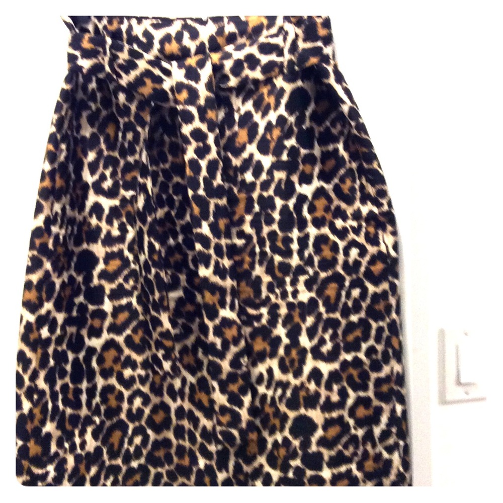 Skirt leopard