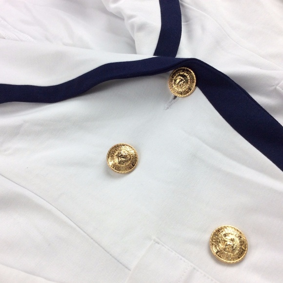 Nygard Missy Nautical Double Breasted Jacket - Picture 2 of 5