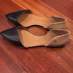 Tory Burch Pointed D’Orsay Flats