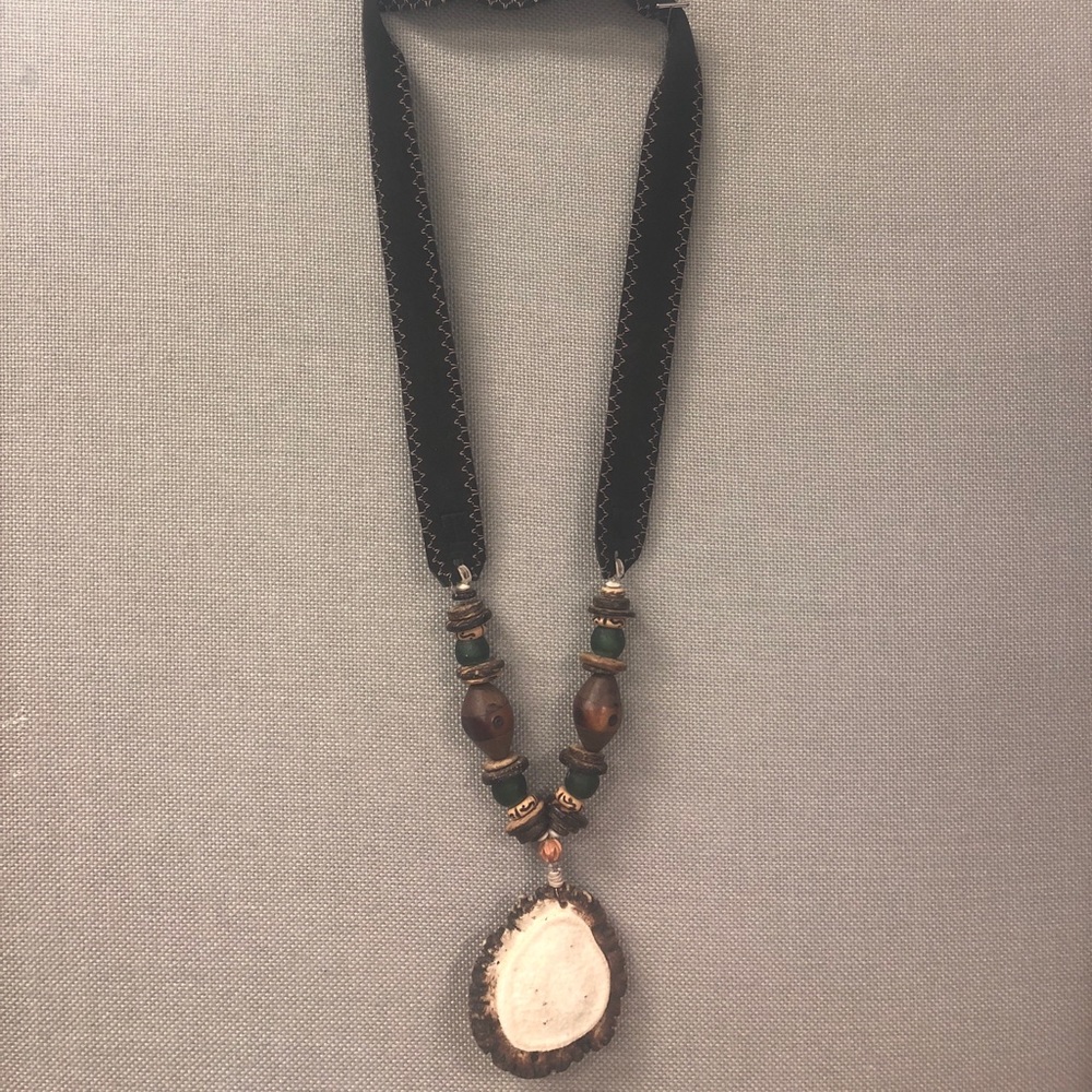 Twine & Twig Burr Necklace