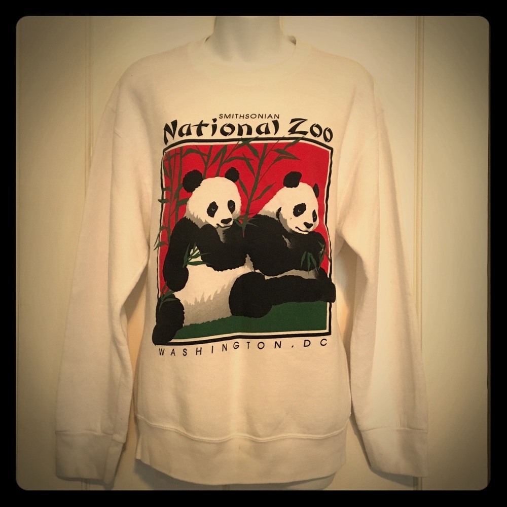 Vintage Smithsonian National Zoo Panda Sweatshirt