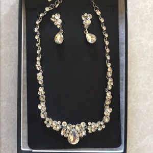 Necklace and earrings