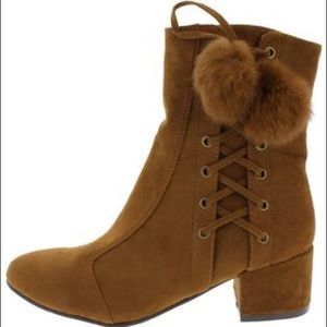 Boot Lace Heel Ankle