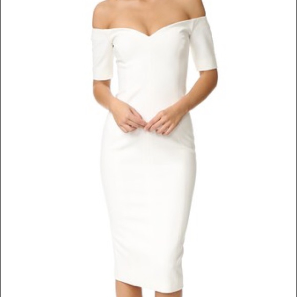 Cinq a Sept Off Shoulder Birch Dress
