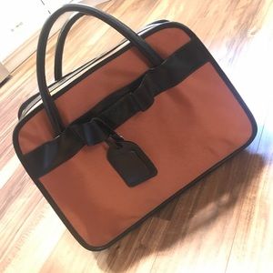 Burnt orange bag