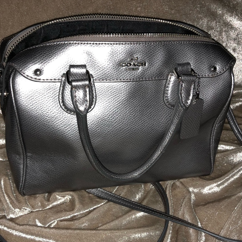 Coach Silver Satchel