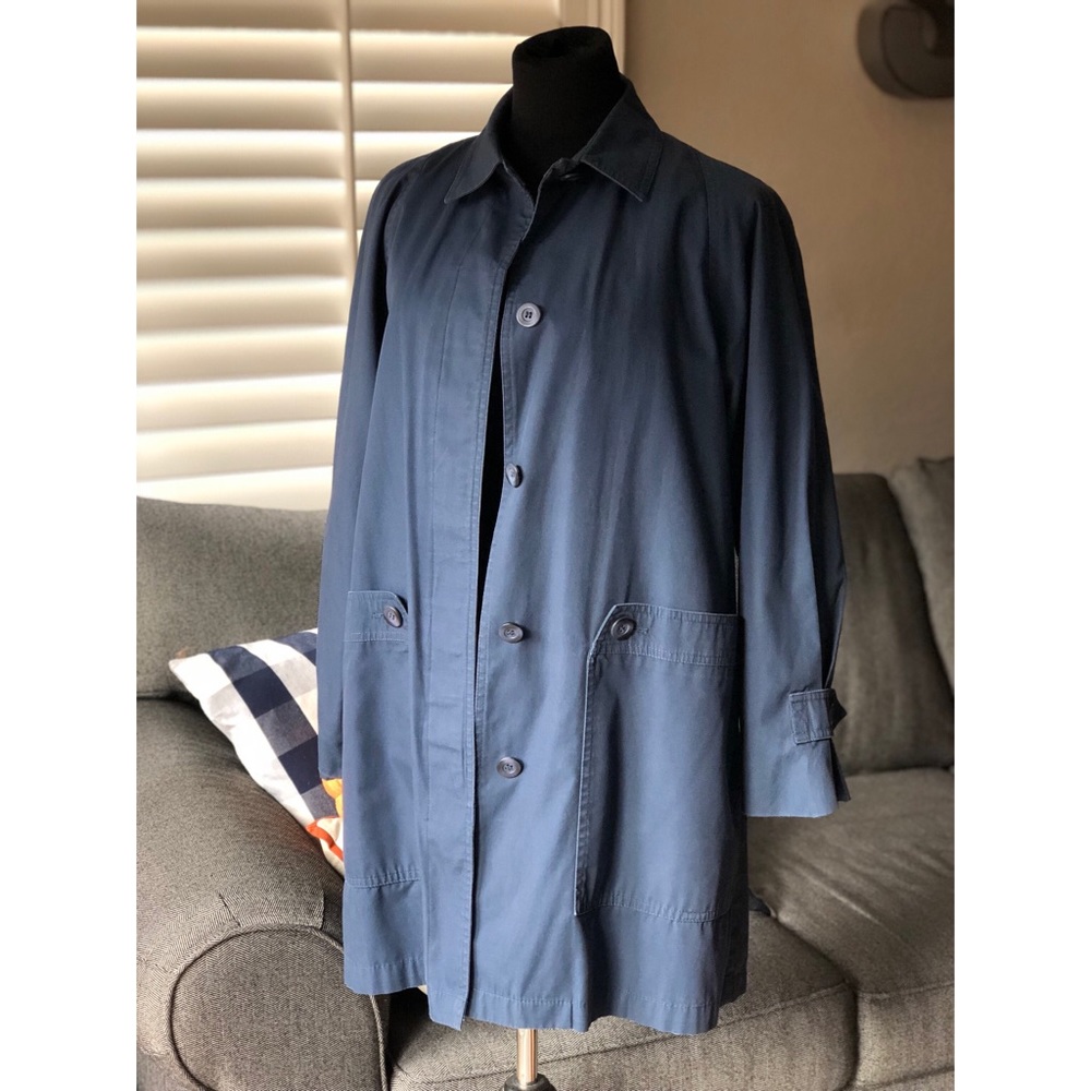 Navy Blue Coat - Towne by London Fog