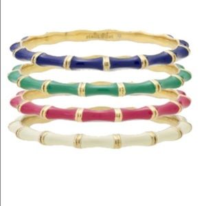 Set of 4 Julep Stella & Dot Bangles