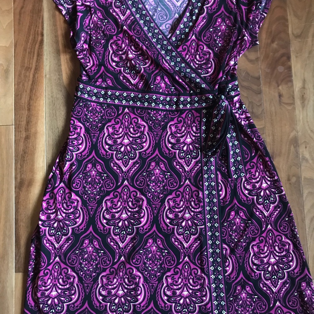 Apt 9 faux wrap dress