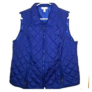 Charter club puffy vest size 1X
