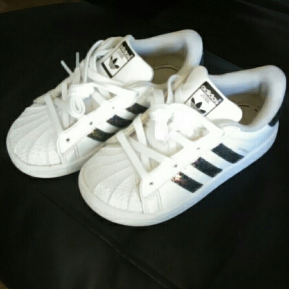 Little girls Superstar Adidas
