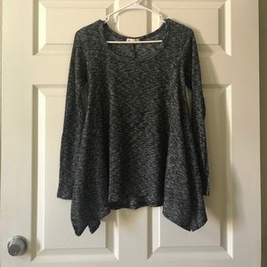 grey sweater