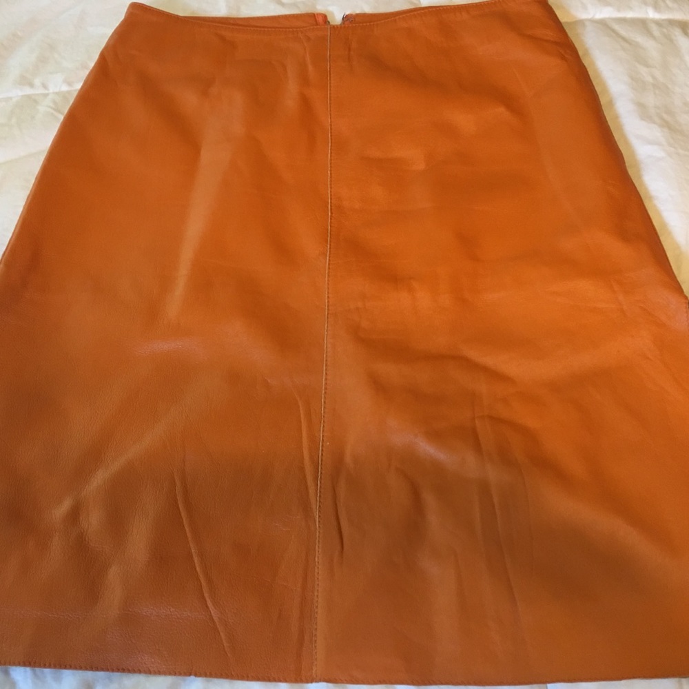 Bebe Leather Skirt
