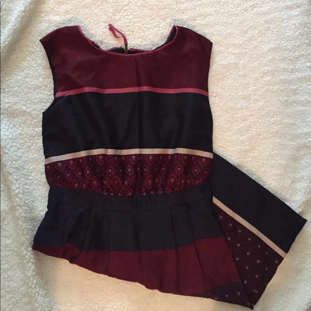 Ann Taylor Loft stripe dress