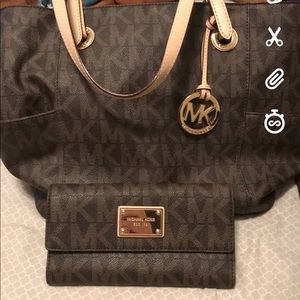 Michael Kors wallet and Purse