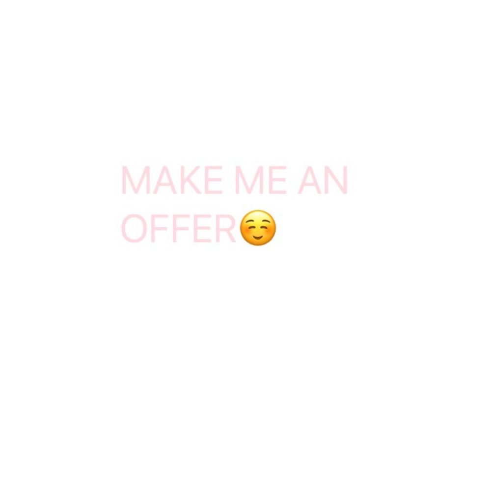 I consider all reasonable offers.