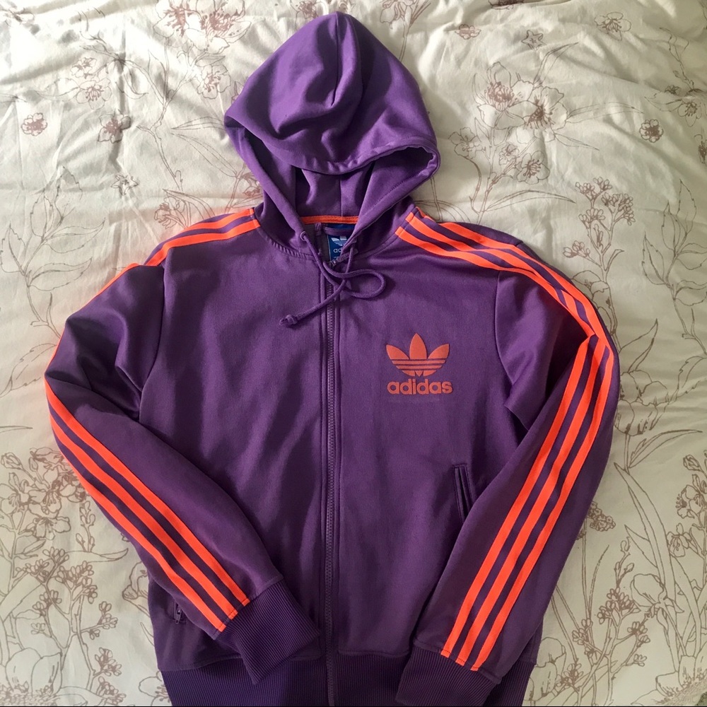 Women’s Adidas Track jacket with hood