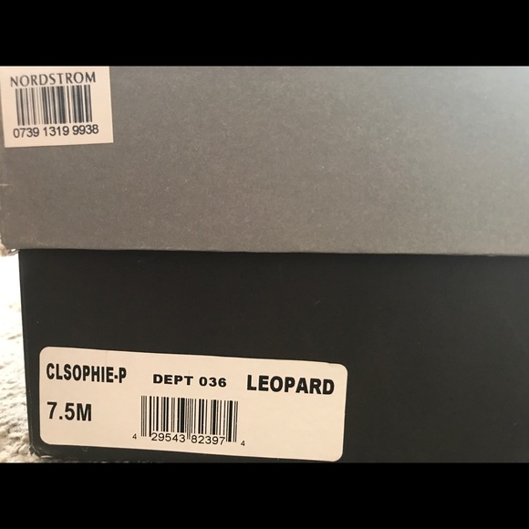 Leopard Print Classiques Entier Heels 7.5 - Picture 3 of 3