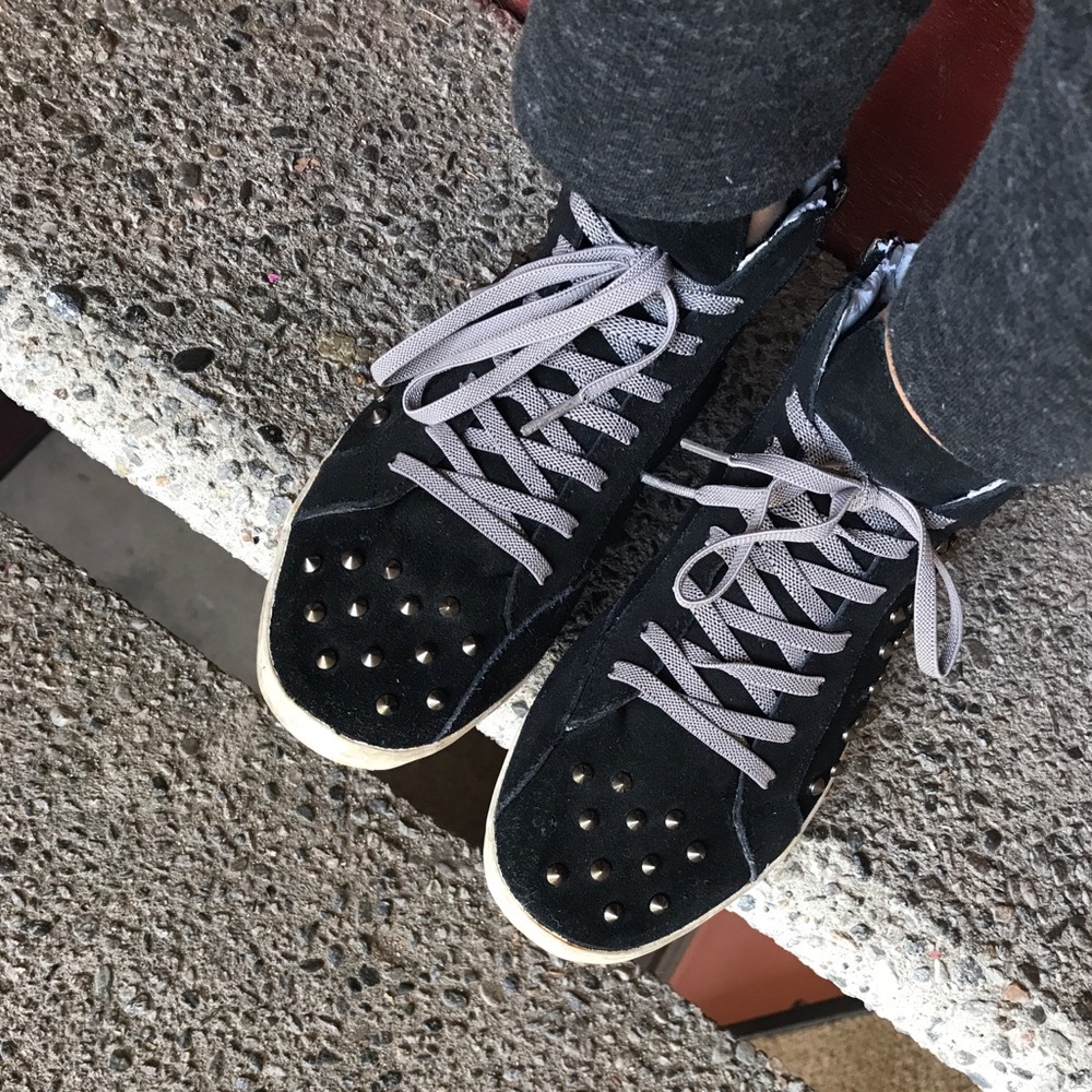 Steve Madden spiked sneakers