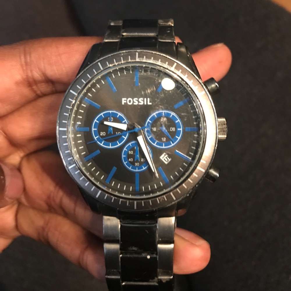 A Men's Fossil watch