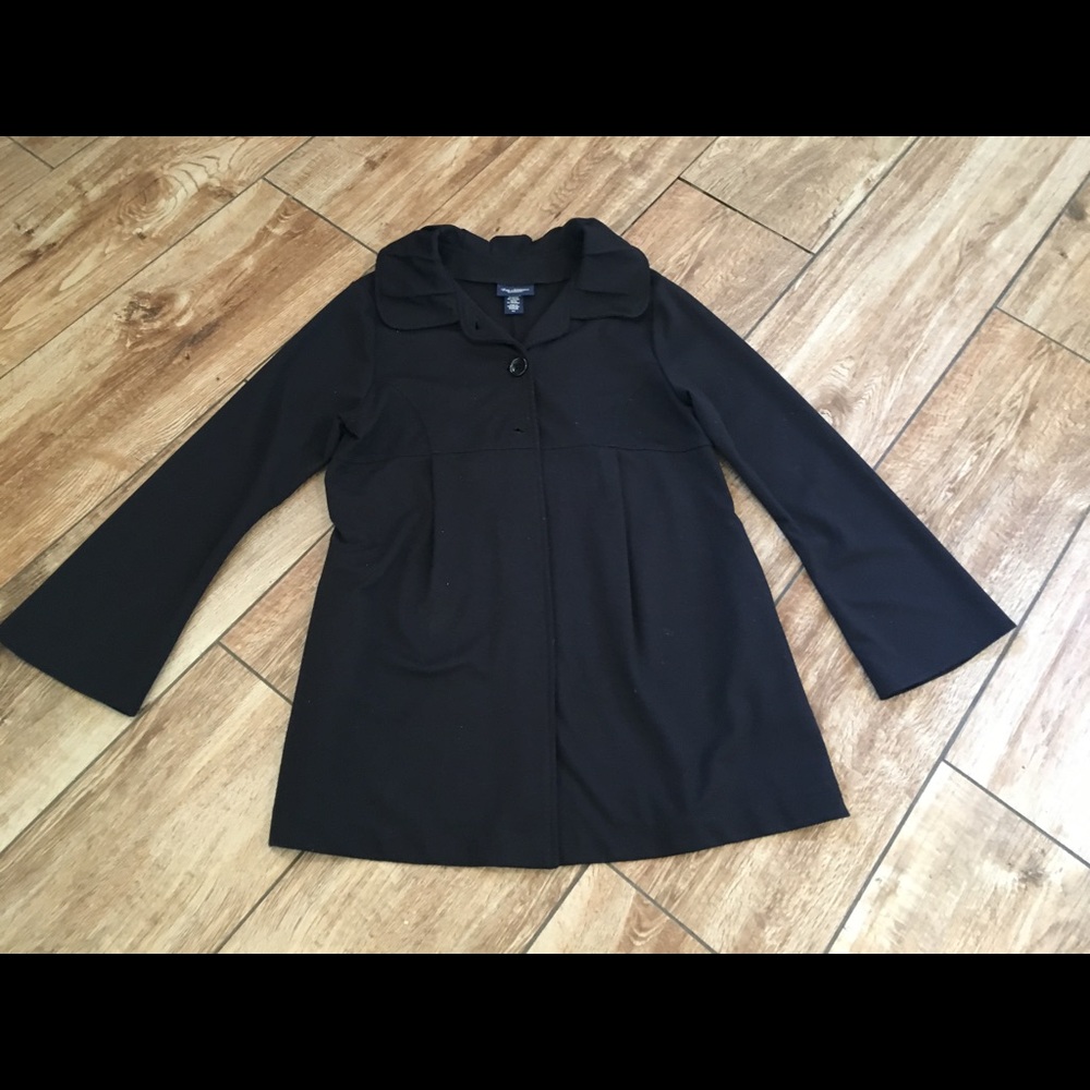 Maternity knit coat